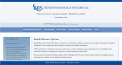 Desktop Screenshot of benefitsresourcesystems.com